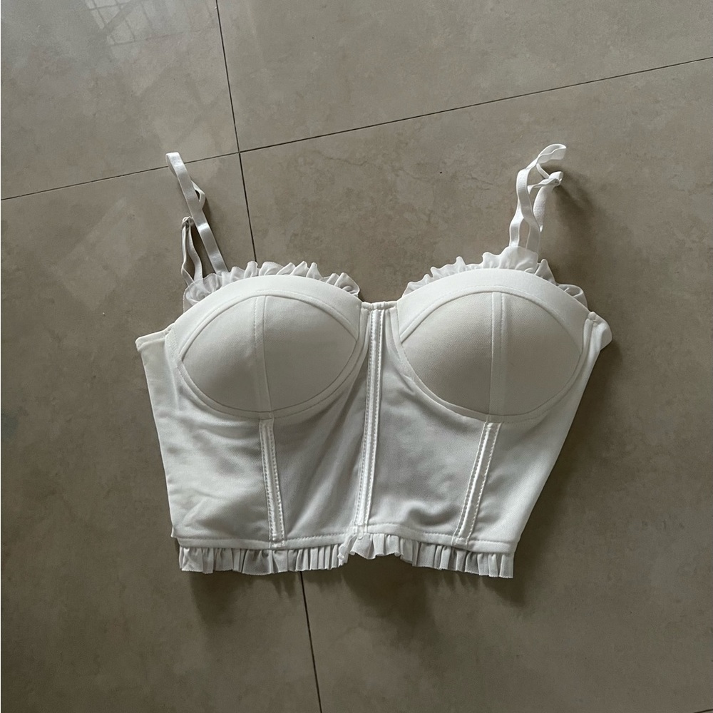 Revolve Super Down Ruffled Top - Picture 5 of 6